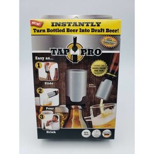 Tap Pro- Bottled Beer Into Draft Beer Instantly!